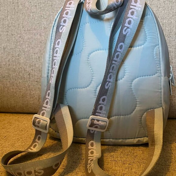 Adidas Linear Mini Backpack Sky Blue - Picture 9 of 13